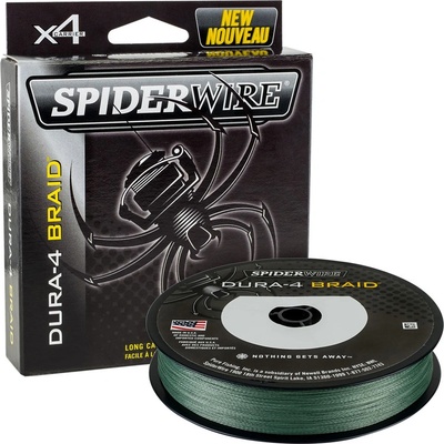 Spiderwire splétaná šňůra dura4green 300m 0,14mm 11,8kg