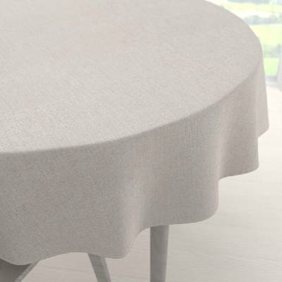 Biante kulatý ubrus BKW-205 Režný žíhaný Ø 130 cm