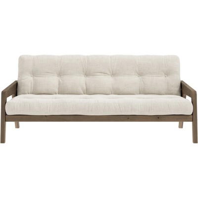 Karup Design Бежов велурен разтегателен диван 204 cm Grab - Karup Design (132106510)