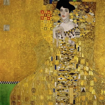 Plagát, Obraz - Portrait of Adele Bloch-Bauer I (1907), Gustav Klimt, 40 × 40 cm