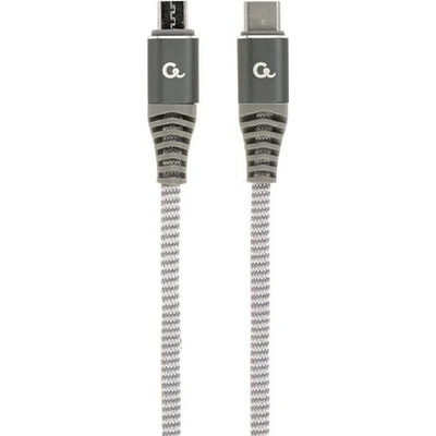 Gembird CC-USB2B-CMMBM-1.5M USB 2.0 USB C Micro-USB B 1,5m sivý