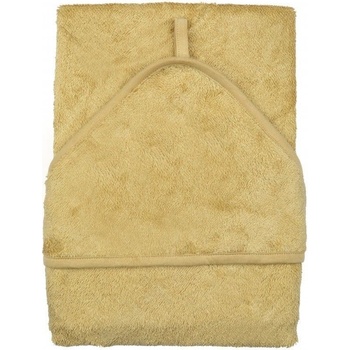 Timboo Osuška s kapucňou 75 x 75 cm Honey Yellow