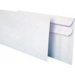 NC Koperty Herlitz Envelopes DL hk (with strap) super mail for elegant correspondence white 400 pcs