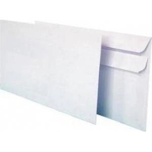 NC Koperty Herlitz Envelopes DL hk (with strap) super mail for elegant correspondence white 400 pcs