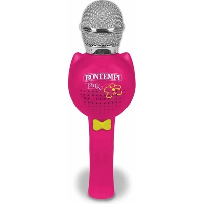 Bontempi Karaoke bezdrátový mikrofon růžový – Zboží Dáma