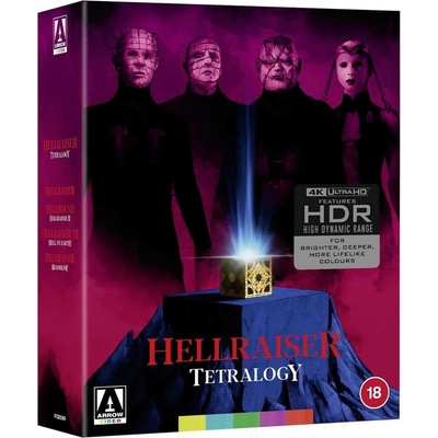 Hellraiser Tetralogy 1-4 4K Ultra HD Blu-ray bez CZ