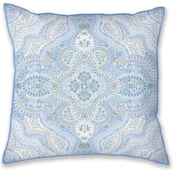 Pip Studio Възглавничка MOON FLOWER 53 x 53 см, син, памук, Pip Studio (PIP332427)