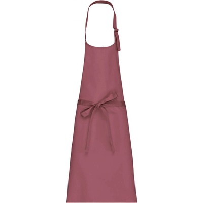 Kariban Dlouhá zástěra Domestic marsala červená