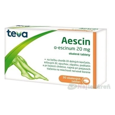 AESCIN Teva 20mg 30 tabliet