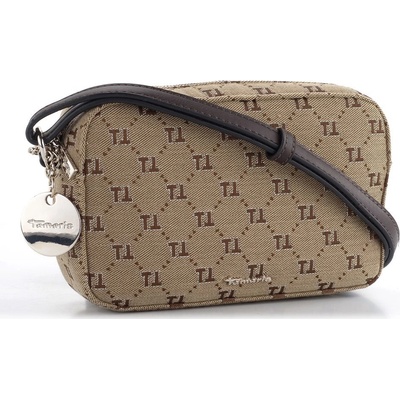 Tamaris malá crossbody kabelka s potiskem Clarice Sand 33410