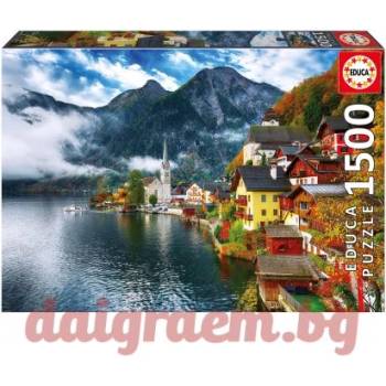 Educa Пъзел educa 19939 - 1500 части - Халщадт, Австрия (edu19939)