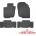 FroGum Гумени стелки Frogum съвместими с Toyota Rav 4 - (2005-2012) (51325)
