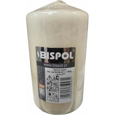 Bispol válcová 70/120 krémová