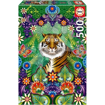 Educa Bengal Tiger a Fix lepidlo 500 dílků