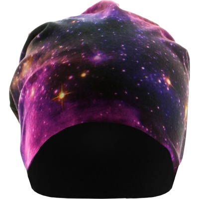 Masterdis Бийни шапка с две лица MSTRDS Printed Jersey Beanie звезден небосклон10479 gal SALE - Черен, размер one size