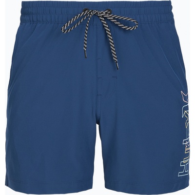 Hurley Мъжки плажни шорти Hurley Crossover Volley Swim Short blue/black