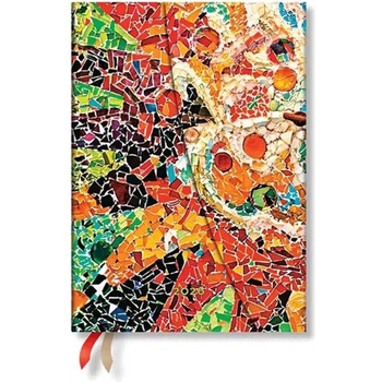 Paperblanks Планер Gaudi's Sun, Midi, хоризонтален, твърда к (1570181433)