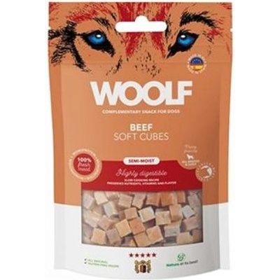 WOOLF pochoutka Soft Cubes Beef 100 g