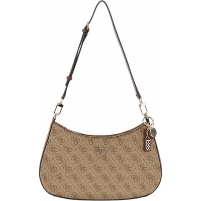 Guess Dámská kabelka BG967218 Latte Logo/ Brown