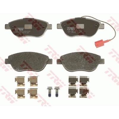 TRW Sada brzdových platničiek kotúčovej brzdy GDB1655