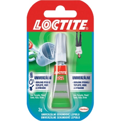 HENKEL LEPIDLO LOCTITE SUPER BOND Tekuté sekundové lepidlo 3 g