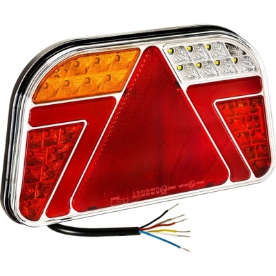 Zadné ľavé svetlo LED TL 5-zábav. trojuholník 12V 24V