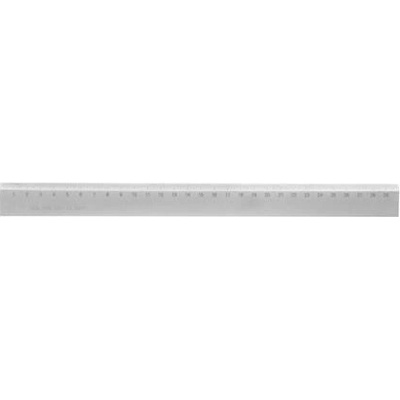 KINEX K-MET Měřítko ocelové s úkosem matný zinek PN 251112 300x25x5 mm KI1007-03-030
