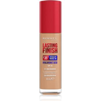 Rimmel Lasting Finish 35H Hydration Boost хидратиращ фон дьо тен SPF 20 цвят 210 Golden Beige 30ml