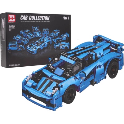 Happy Build Stavebnice RC auta 9v1 638 ks