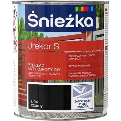 Śnieżka Urekor S 0,8 l černá