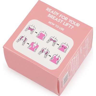 Boob tape páska na prsa samolepicí šíře 5 cm tělová tělová 1 krab.
