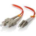Conneu LC-SC дуплексна пач корда, мултимод OM1, 3 мм. , оранжева, 10 метра (CNFJ-LCSCOM1DOR3mm-10)