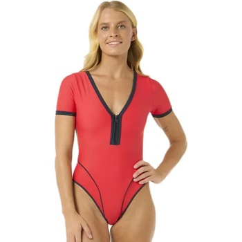Rip Curl Бански костюм Rip curl Bomba Cheeky swimsuit - Red (Red)
