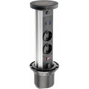 GTV 2 Plug + 2 USB 1,5 m Switch (AE-BPW2SCAM-20)