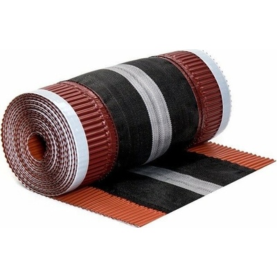 Prodomos Line Standard Hřebenový a nárožní pás 300 mm x 5 m RAL 9005 černá