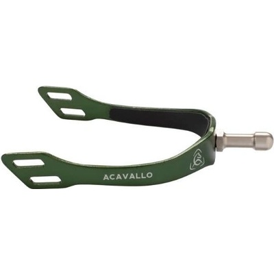 ACAVALLO Ostruhy Arena Plus 2.0 hunter green 25mm