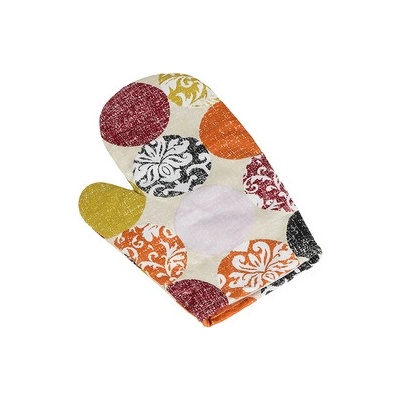 Bellatex Kuchyňská chňapka Hnědá Vínová Oranžová 28 x 18 cm