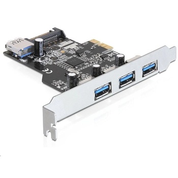 Delock 3+1x USB 3.0 разширителна карта PCI-E (89301) (89301) (89301) (89301)