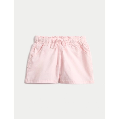 Marks & Spencer Дънкови шорти с еластичен пояс (2-10 години) Marks & Spencer розова Marks & Spencer | Rozov | Момичешки | 5-6 години