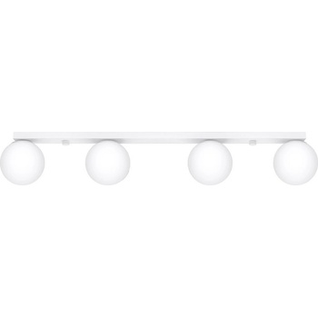 Sollux Бяло осветително тяло за таван със стъклен абажур ø 12 cm Umerta - Sollux (NL.1149)