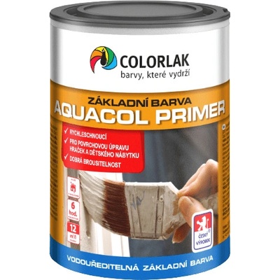 COLORLAK Aquacol Primer V2070 Vodou riediteľná základná farba 9L biela