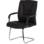 Bittel Посетителски стол Carmen 6540 - черен LUX (B3520719)