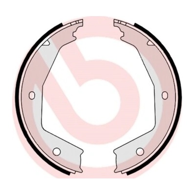 Sada brzd. čeľustí parkov. brzdy BREMBO S 23 554