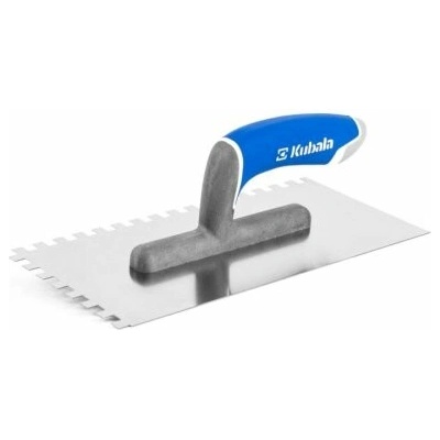 Hladítko nerezové 130x270mm zub 6x6, dvousl. plochá rukojeť G-24 0262