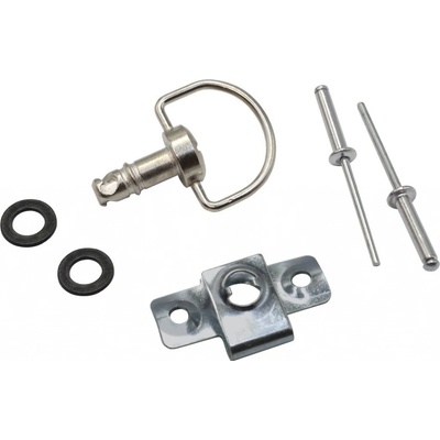 SEFIS rýchloupínacie skrutka D-Ring 17mm sada 10ks