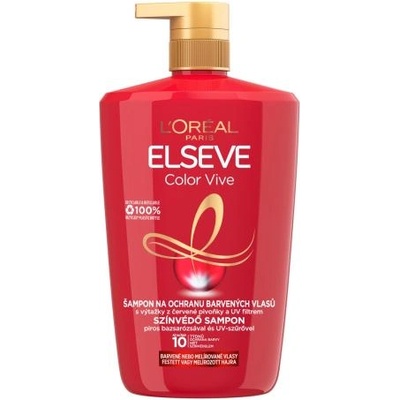 L'Oréal Elseve Color-Vive Protecting Shampoo 1000 ml шампоан за боядисана и коса на кичури за жени