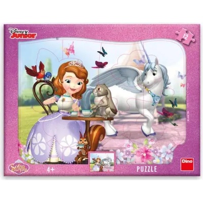 Dino - Puzzle Princezná Sofia na čaji 12 dielikov - 1 - 39 piese
