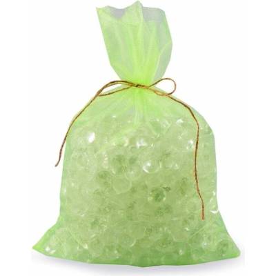 Dárkový pytlík s jutovou šňůrkou 23x35 cm organza - 25 oranžová