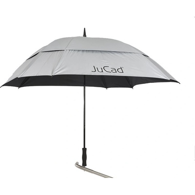 JuCad umbrella Windproof UV stříbrná – Zbozi.Blesk.cz
