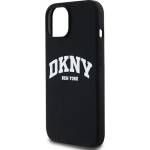 DKNY Кейс DKNY Liquid Silicone White Printed Logo MagSafe за iPhone 12/12 P (3666339266608)